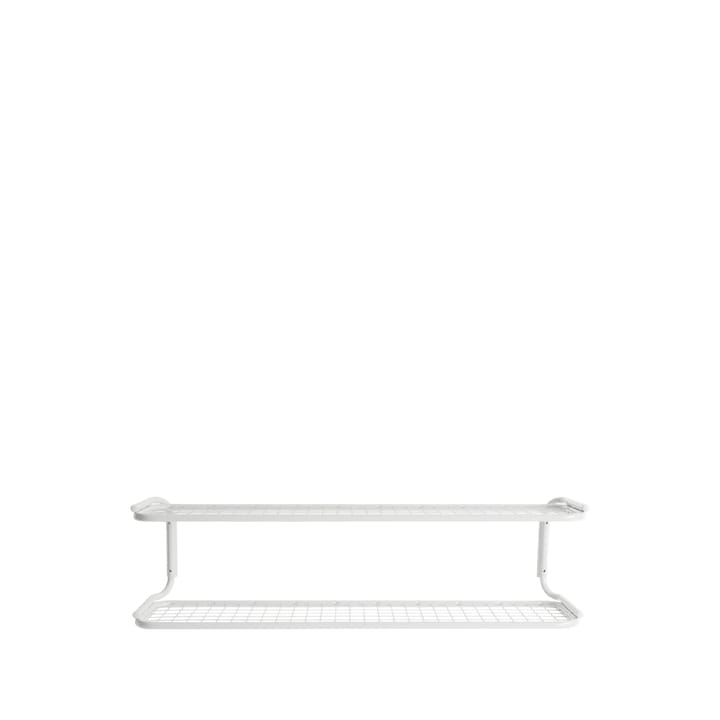 Classic 650 shoe shelf - White/white, 2 levels, 100 cm - Essem Design