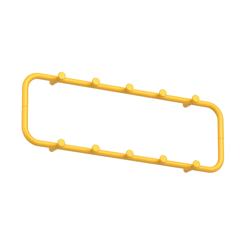 Classic coat rack 100 cm, Sun yellow Essem Design