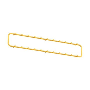 Classic coat rack 120 cm - Sun yellow - Essem Design
