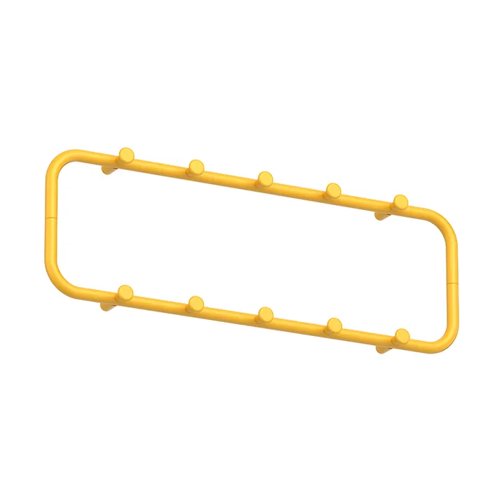 Classic coat rack 60 cm - Sun yellow - Essem Design