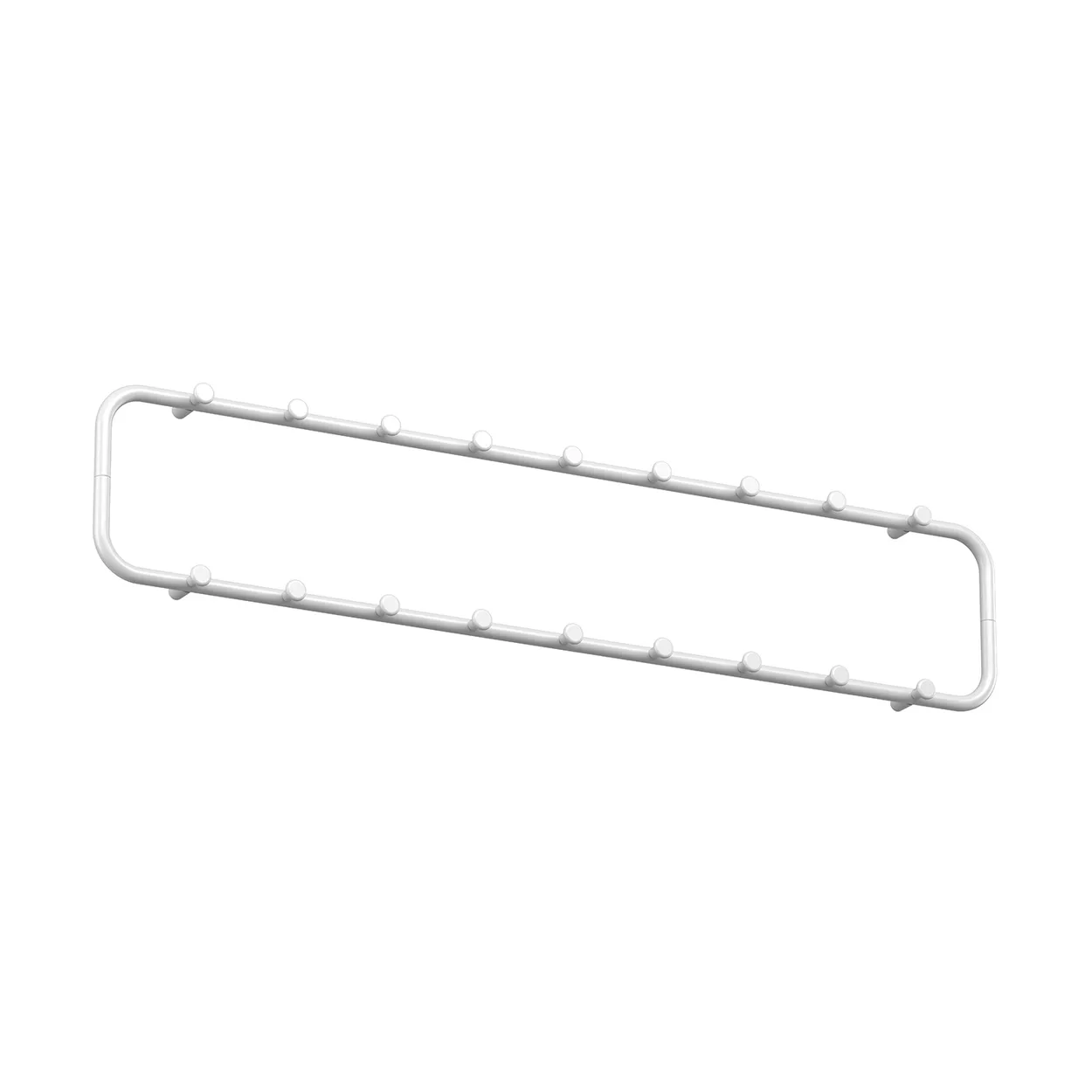 Essem Design Classic coat rack 60 cm Sun yellow | Scandinavian Design | Clothes hooks & hangers | Yellow