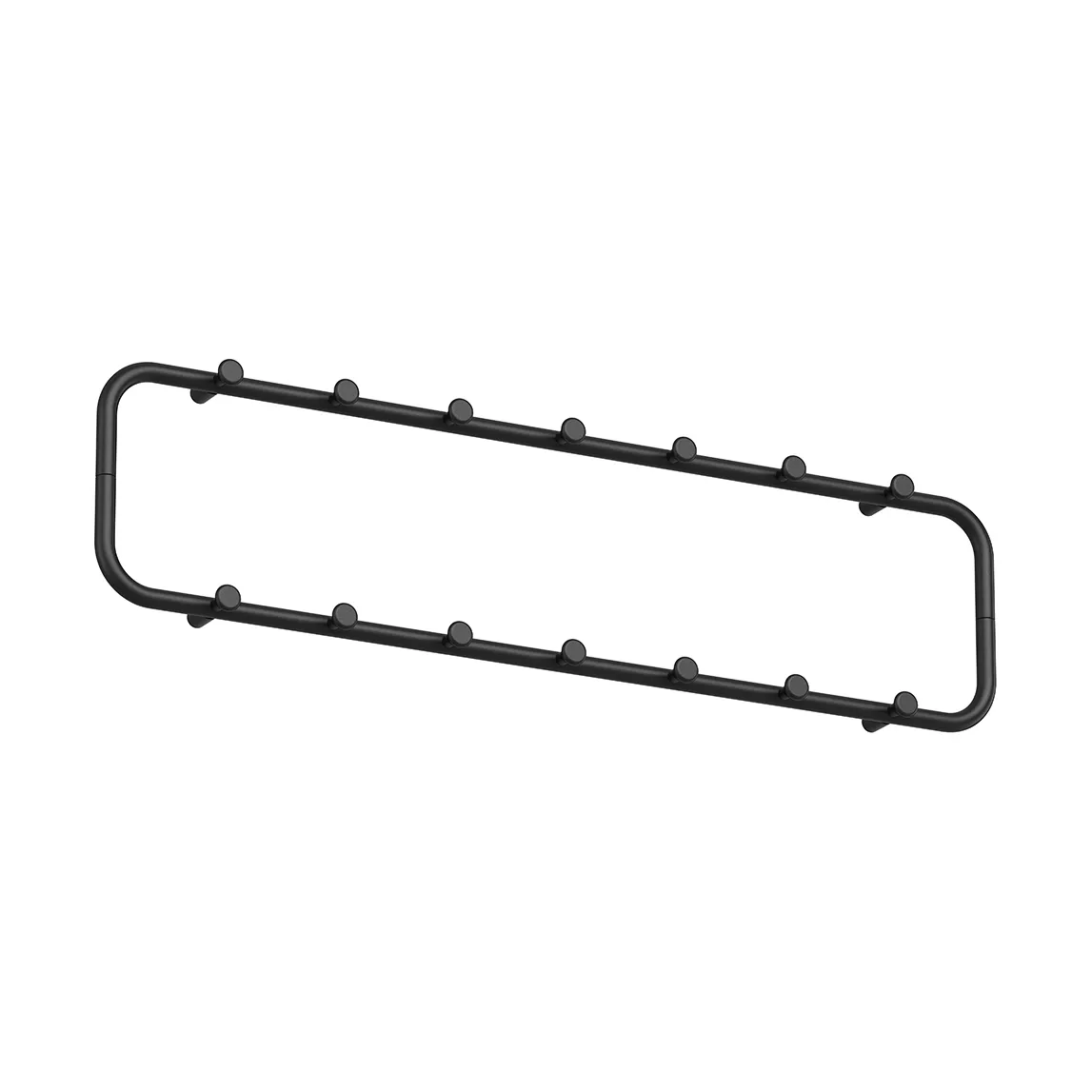 Essem Design Classic coat rack 80 cm Sun yellow | Scandinavian Design | Clothes hooks & hangers | Yellow