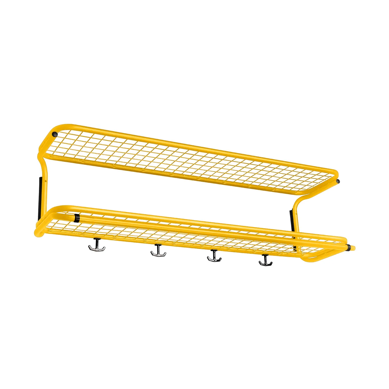 Essem Design Classic hat shelf 100 cm Sun yellow | Scandinavian Design | Hat Racks & Hat Shelves | Yellow
