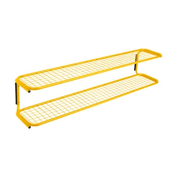 Classic shoe rack 120 cm - Sun yellow - Essem Design