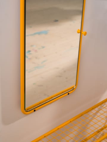 Classic wall mirror 120x40 cm - Sun yellow - Essem Design