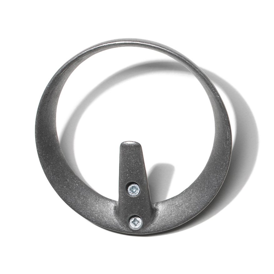 Essem Design Gloria hook aluminum | Scandinavian Design | Clothes hooks & hangers | Silver-coloured