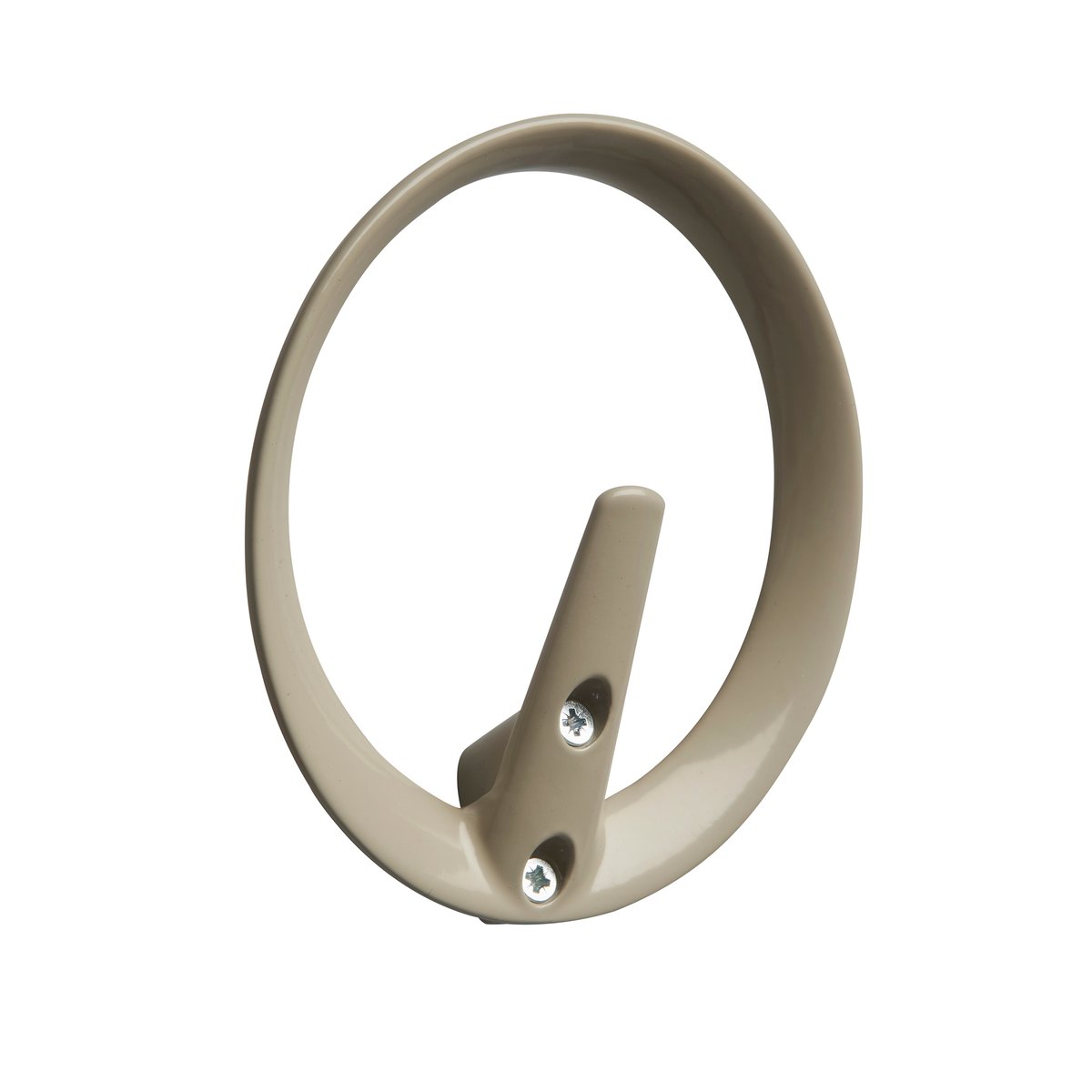 Essem Design Gloria hook beige-grey | Scandinavian Design | Clothes hooks & hangers | Beige