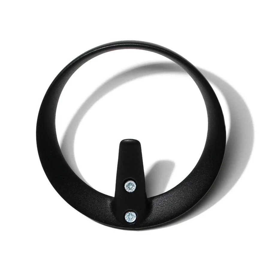 Essem Design Gloria hook black | Scandinavian Design | Clothes hooks & hangers | Black
