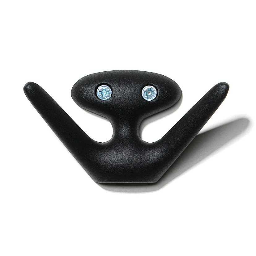Essem Design Mama hook black structure | Scandinavian Design | Clothes hooks & hangers | Black