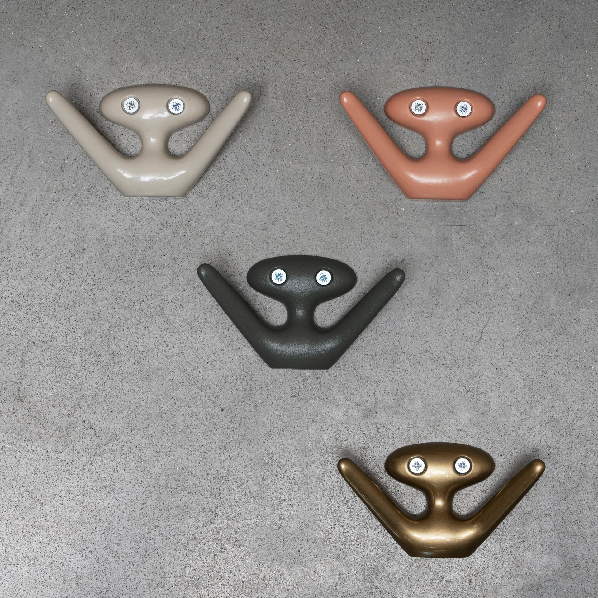 Mama hook, Brass Essem Design