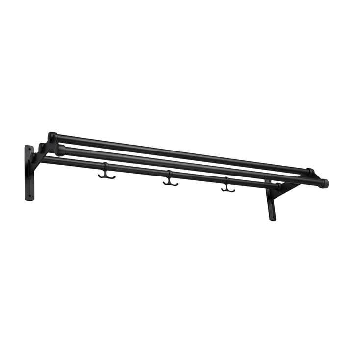 Nostalgi 291 hat shelf 100 cm - Black-black - Essem Design