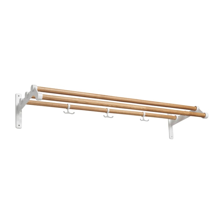 Nostalgi 291 hat shelf 100 cm - Oak-white - Essem Design