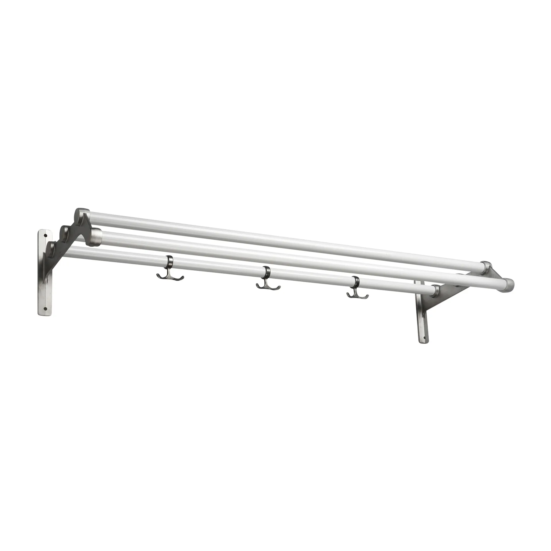 Nostalgi 291 hat shelf 100 cm, White-aluminum Essem Design