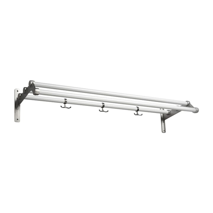 Nostalgi 291 hat shelf 100 cm - White-aluminum - Essem Design