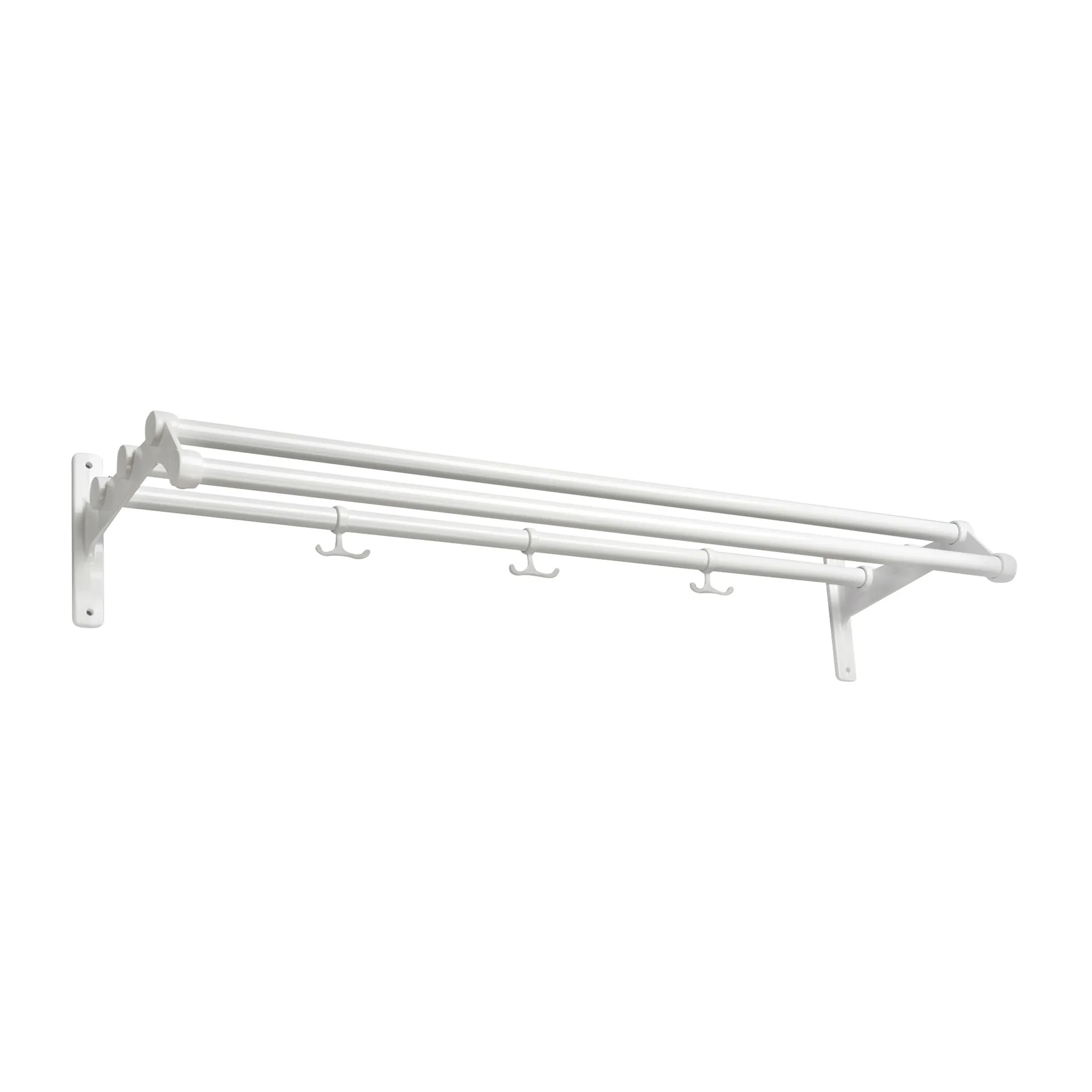 Nostalgi 291 hat shelf 100 cm, White-white Essem Design