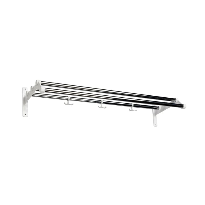 Nostalgi 291 hat shelf - Chrome, white  - Essem Design