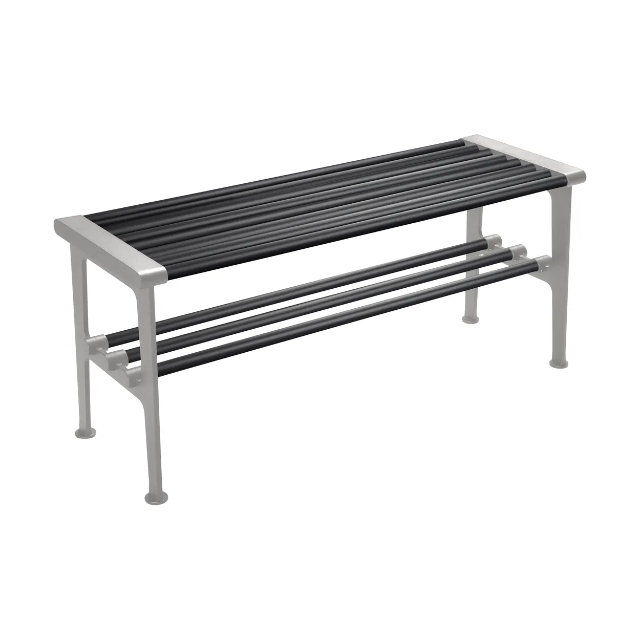 Essem Design Nostalgi bench 100 cm Black-aluminium | Scandinavian Design | Benches | Black