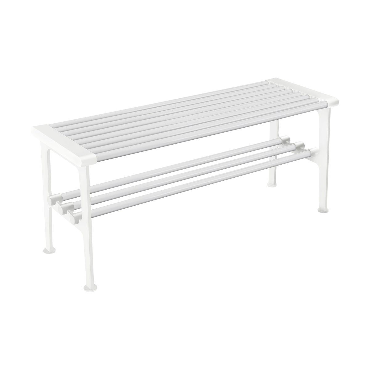 Essem Design Nostalgi bench 100 cm White | Scandinavian Design | Benches | White