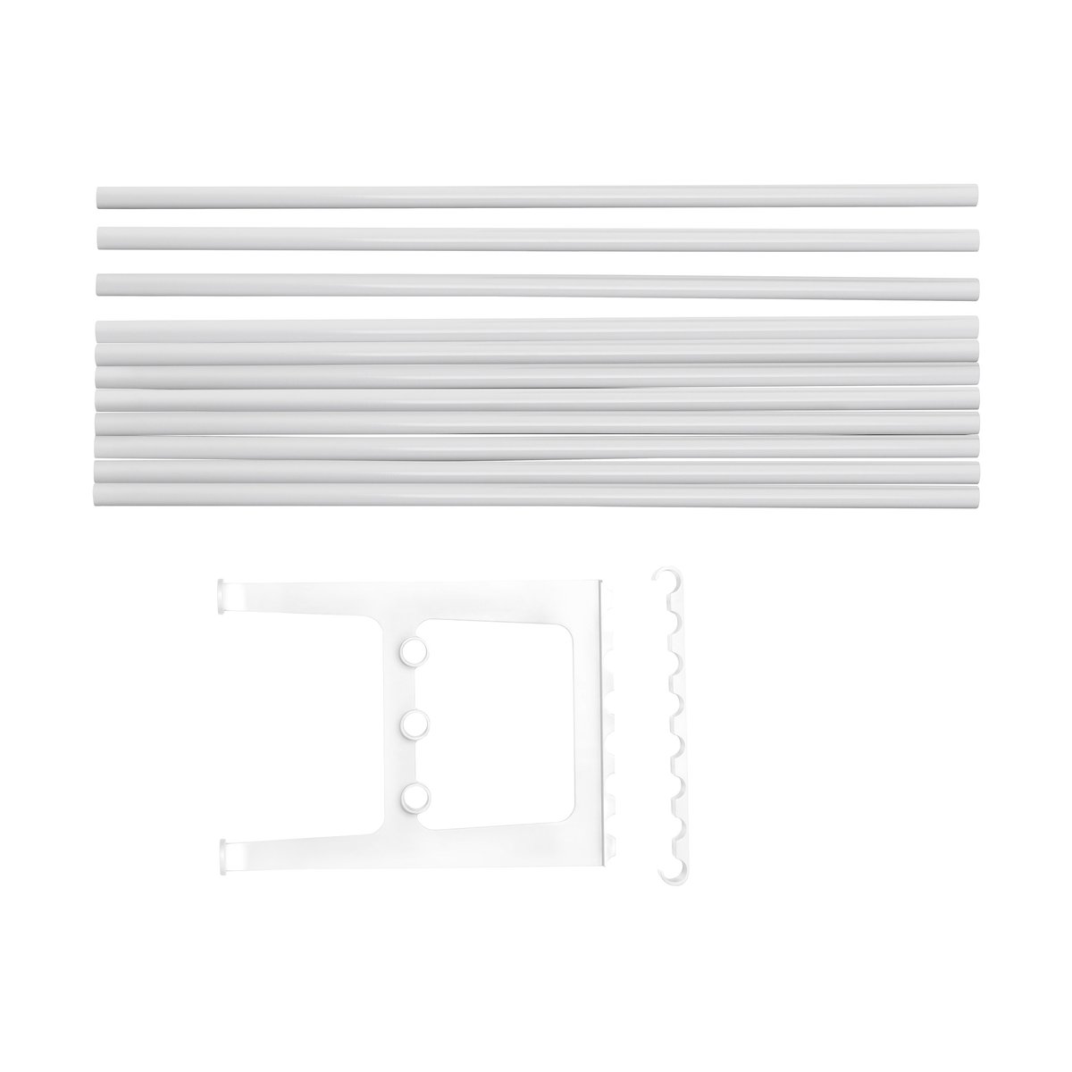Essem Design Nostalgi bench extension 100 cm White | Scandinavian Design | Benches | White