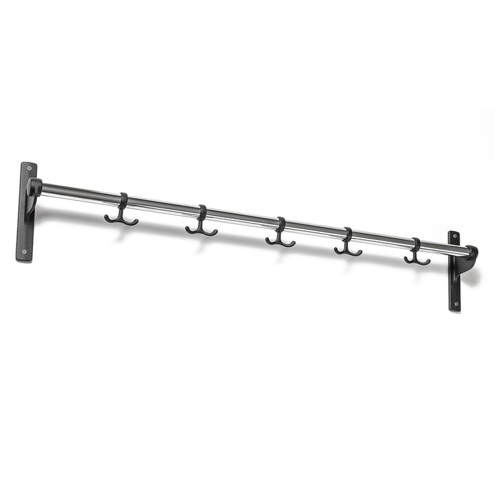 Nostalgi hook 100 cm - chrome/black - Essem Design