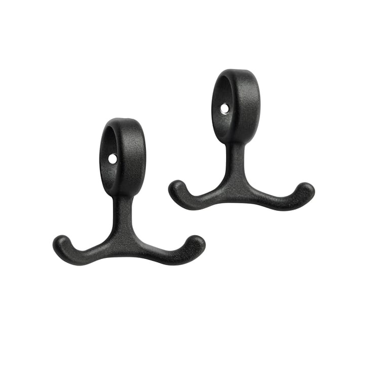 Nostalgi hook 2-pack - black - Essem Design