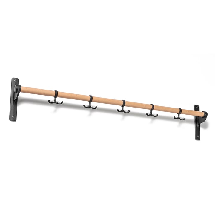 Nostalgi hook - oak, black - Essem Design