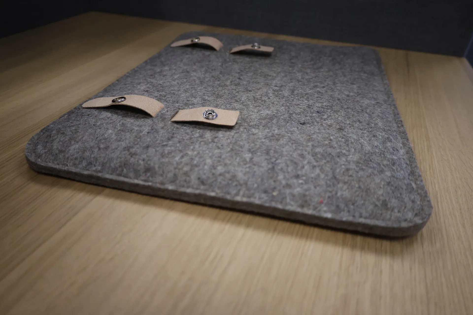 Nostalgi seat cushion 33x40 cm, Gray natural wool Essem Design