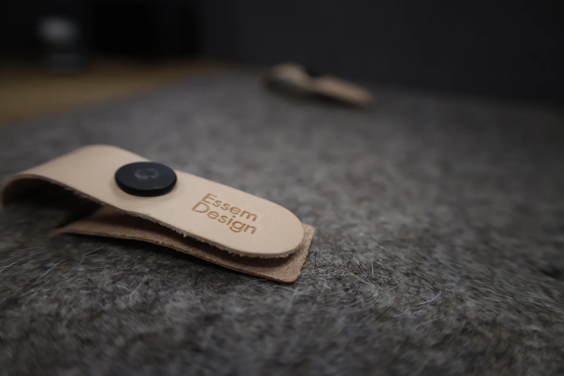 Nostalgi seat cushion 33x40 cm, Gray natural wool Essem Design