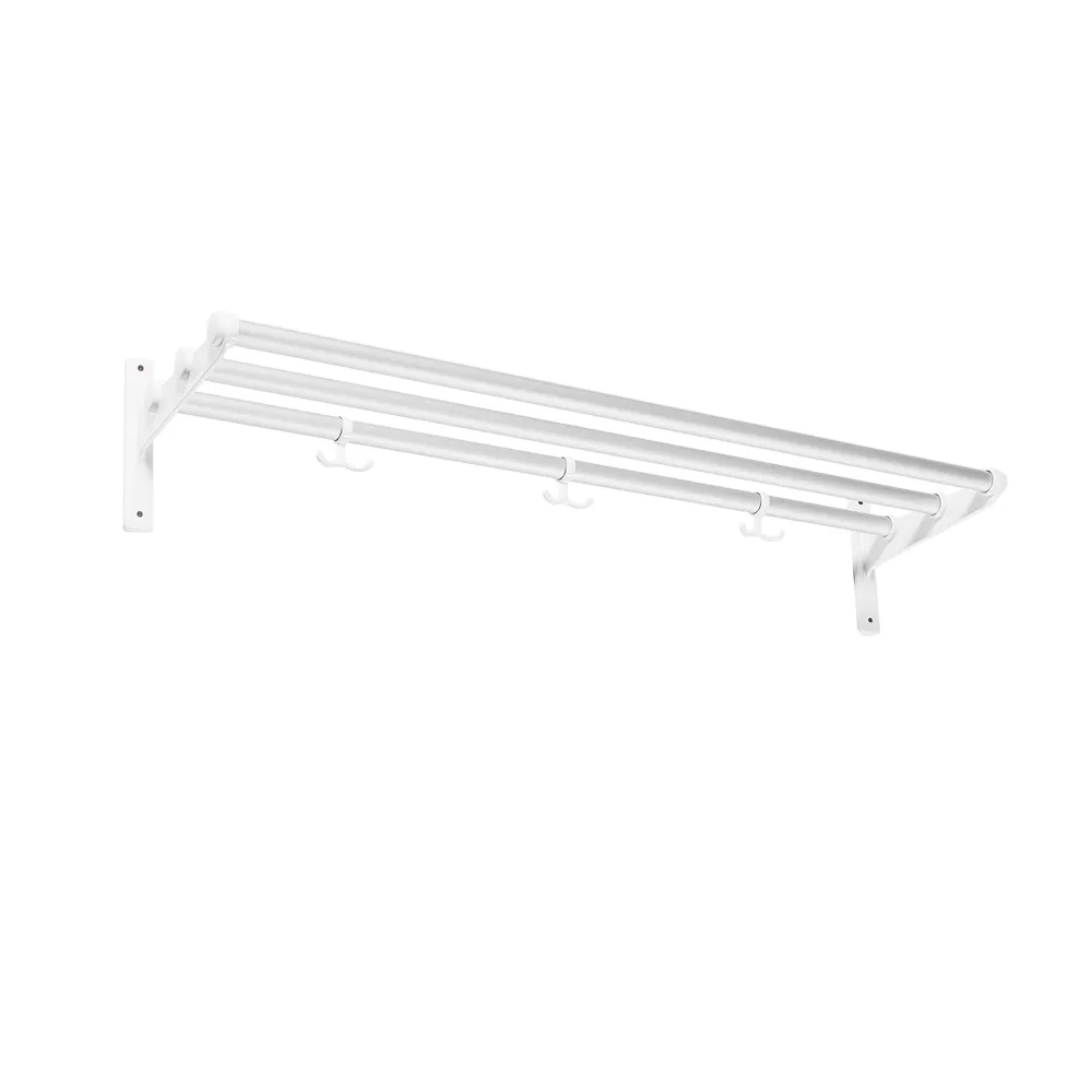 Essem Design Nostalgi Shoe or hat shelf Aluminium, white stand