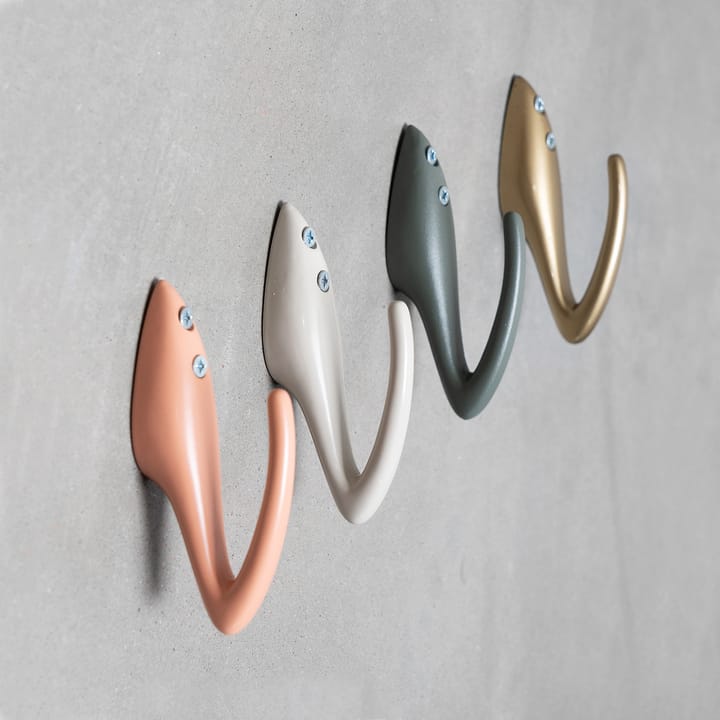 Papa clothes hook, beige-red Essem Design