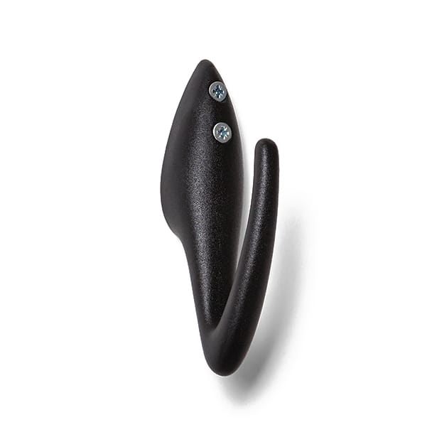 Papa clothes hook - black, structure - Essem Design