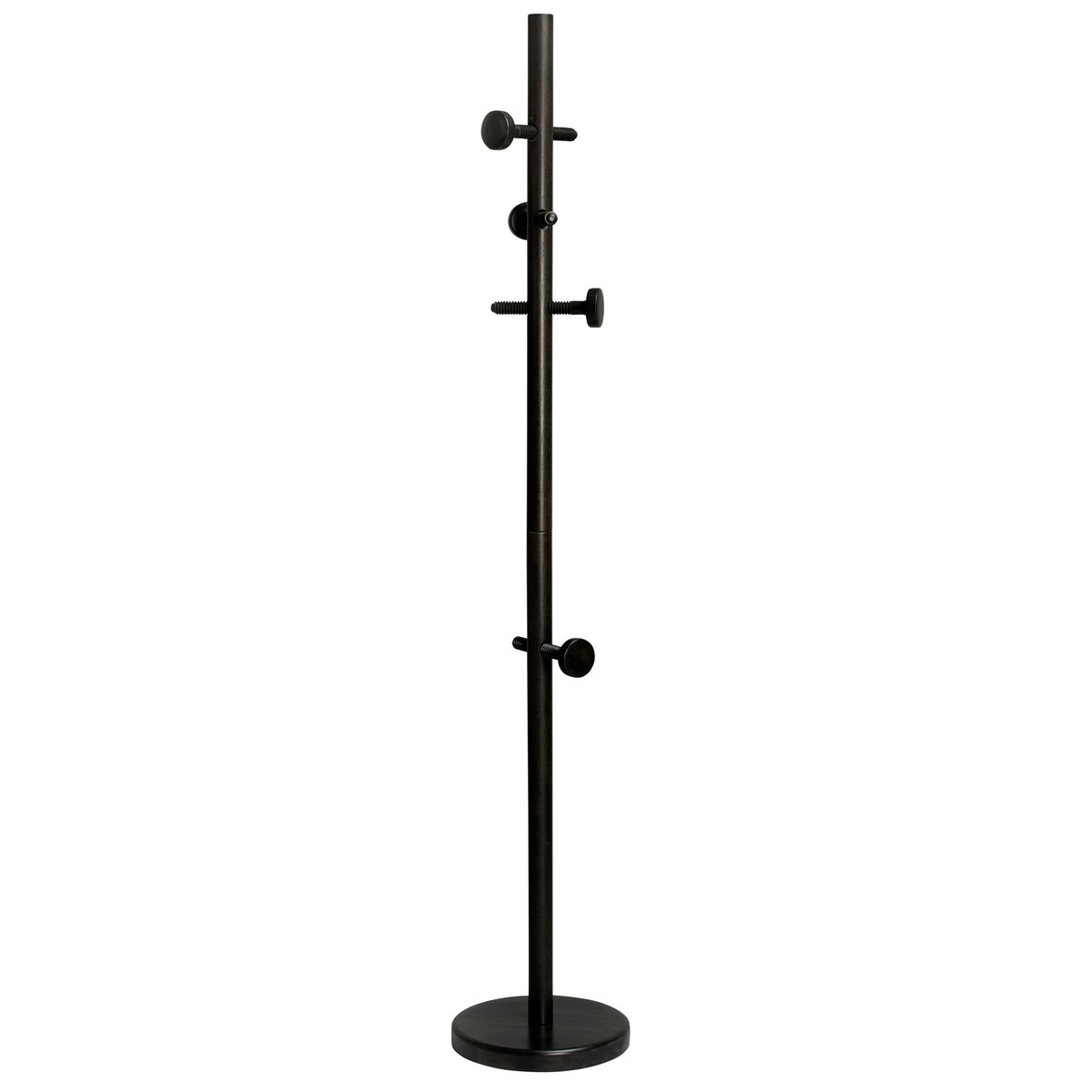 Essem Design Screwed coatstand Black stain | Scandinavian Design | Clothes racks, coat stands & hangers | Black