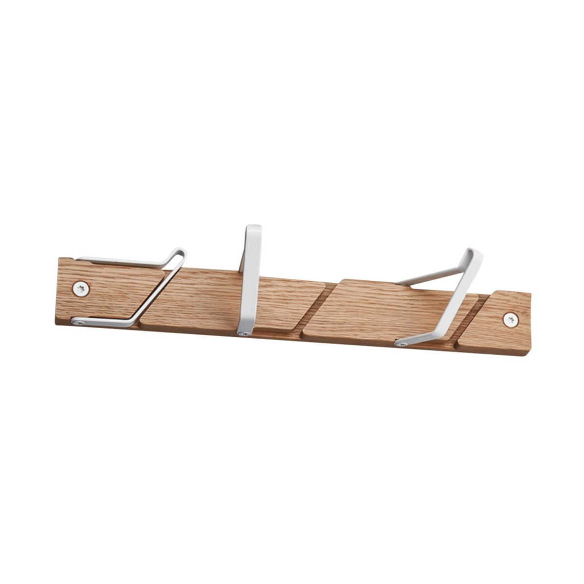 Essem Design Tamburin coat hook 31.5 cm Oak-white | Scandinavian Design | Clothes hooks & hangers | Brown