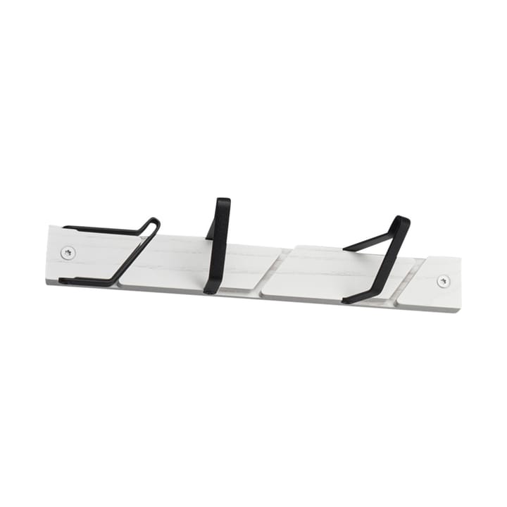 Tamburin coat hook 31.5 cm - White-black - Essem Design