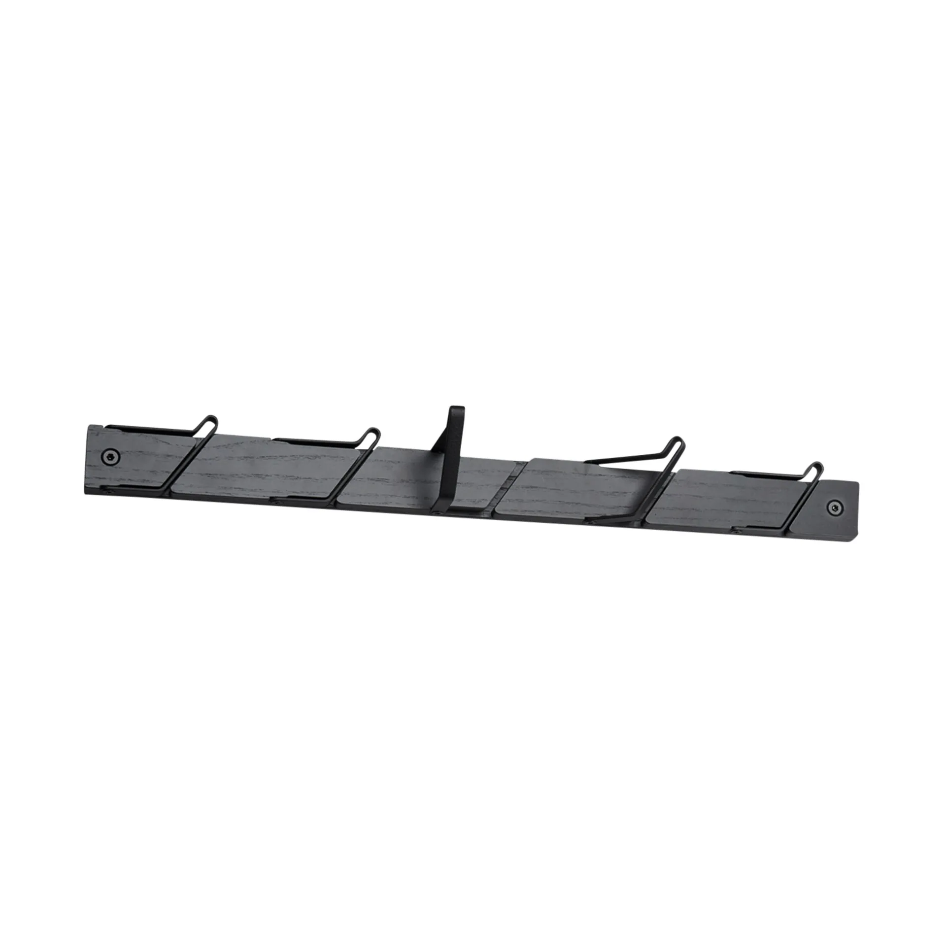 Tamburin coat hook 52.5 cm, Black-black Essem Design