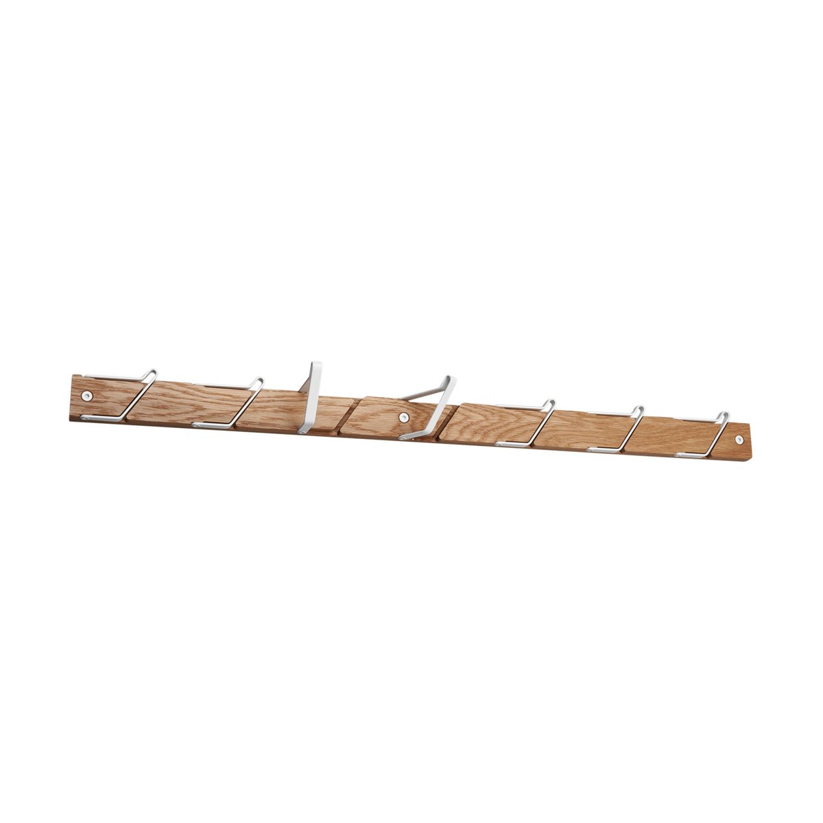 Essem Design Tamburin coat hook 73.5 cm Oak-white | Scandinavian Design | Clothes hooks & hangers | Brown