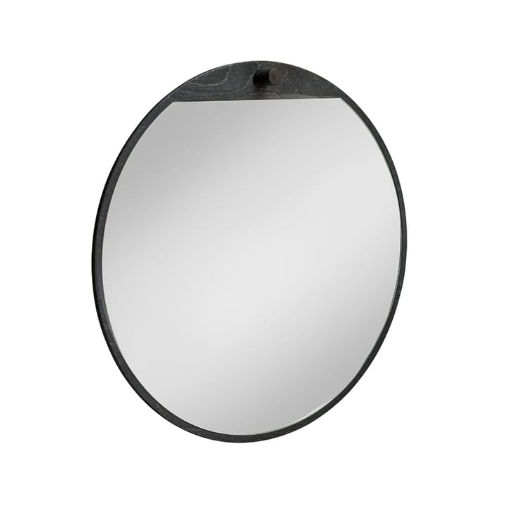 Tillbakablick round mirror - Black - Essem Design