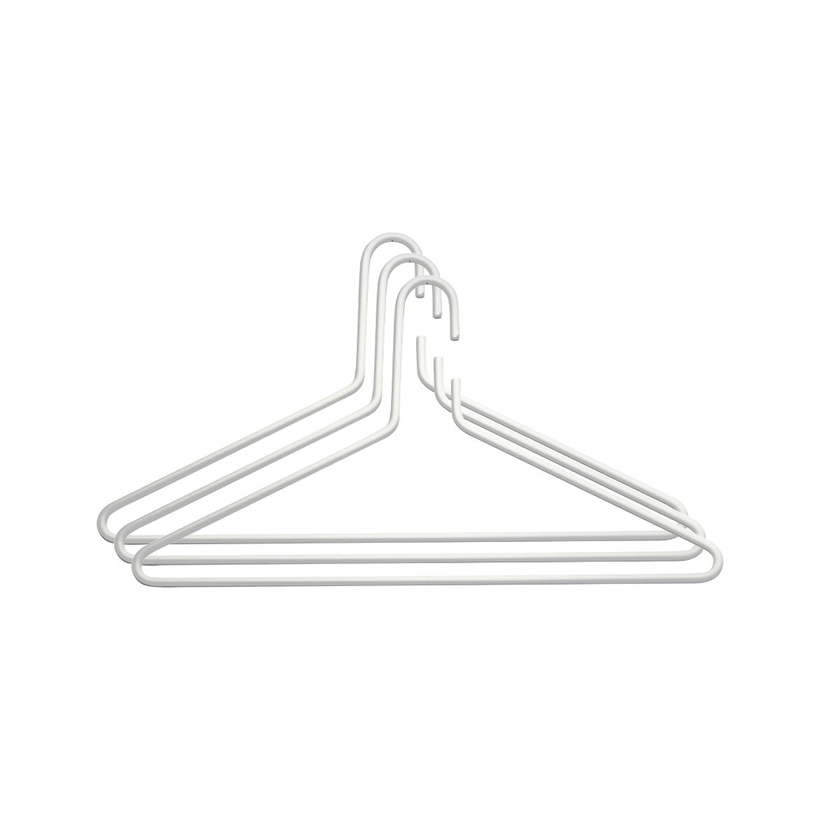 Essem Design Triangel hanger 3-pack white | Scandinavian Design | Clothes racks, coat stands & hangers | White