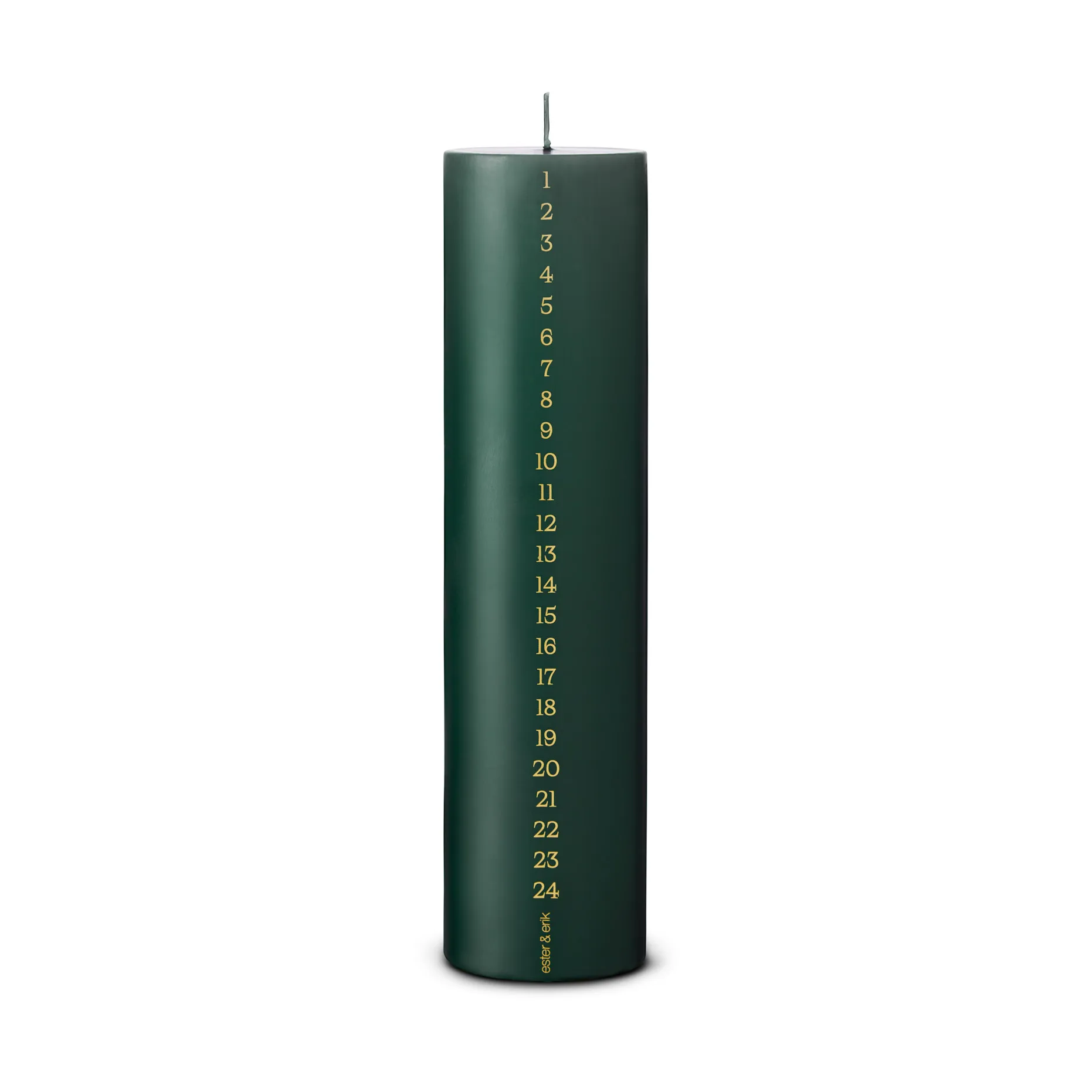 ester & erik advent candle 25 cm, 60 noble pine ester & erik