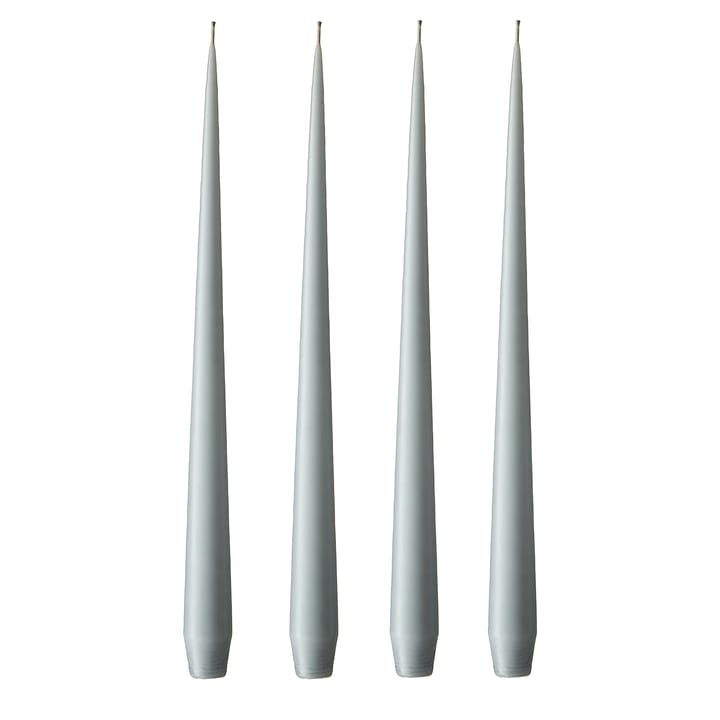 ester & erik candle 32 cm 4-pack concrete - Matte - ester & erik