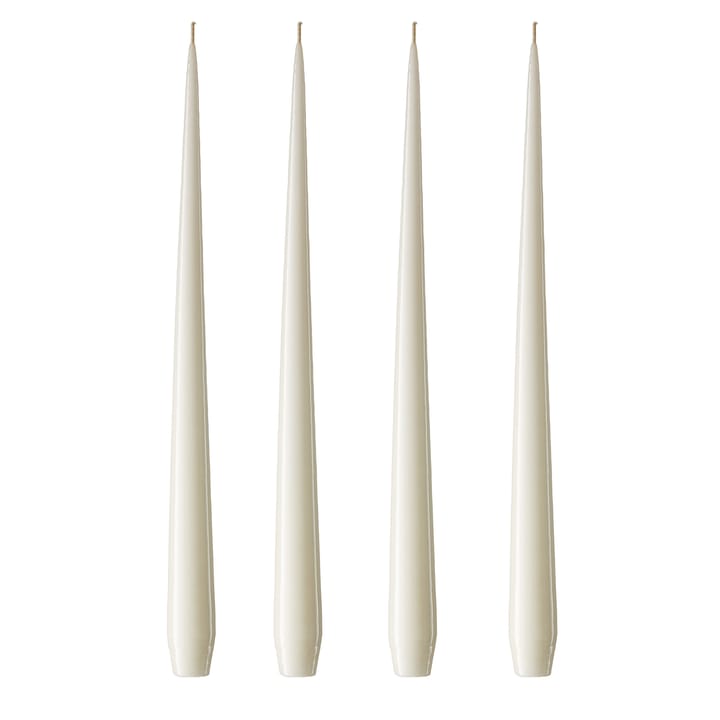 ester & erik candle 32 cm 4-pack ivory - Laquered - Ester & erik