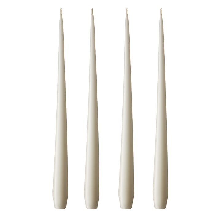 ester & erik candle 32 cm 4-pack ivory - Matte - Ester & erik