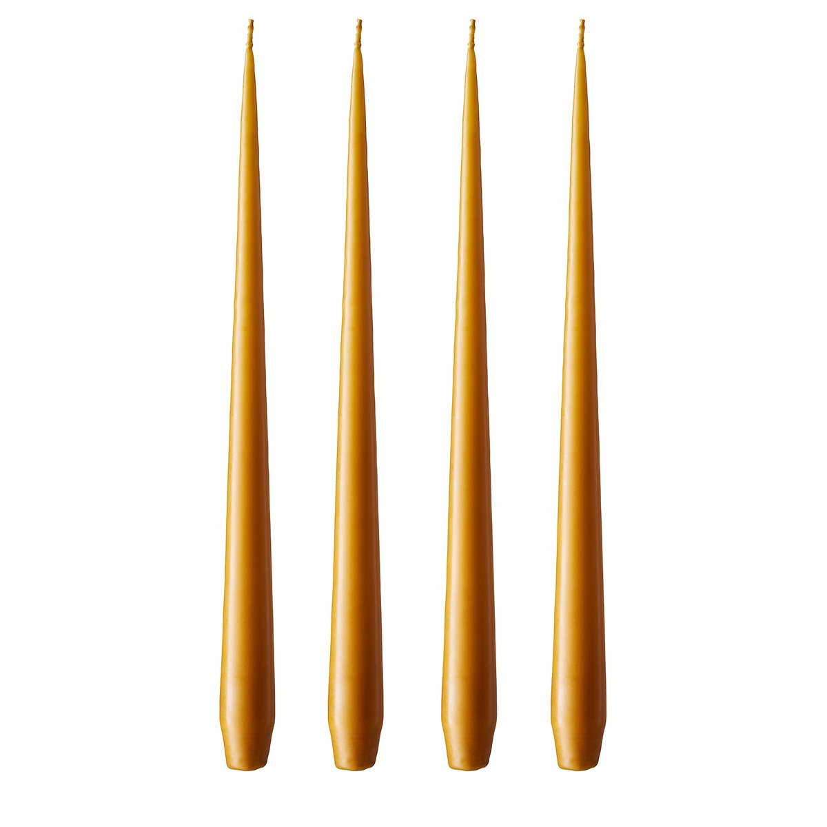 ester & erik ester & erik candle 42 cm 4-pack dark saffron Matte