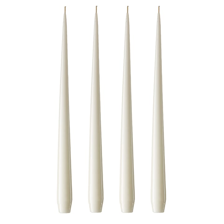 ester & erik candle 42 cm 4-pack ivory - Lacquered - Ester & erik