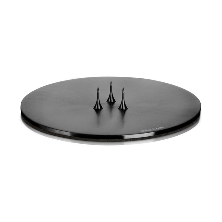 ester & erik candle holder Ø9 cm matte - Black - Ester & erik