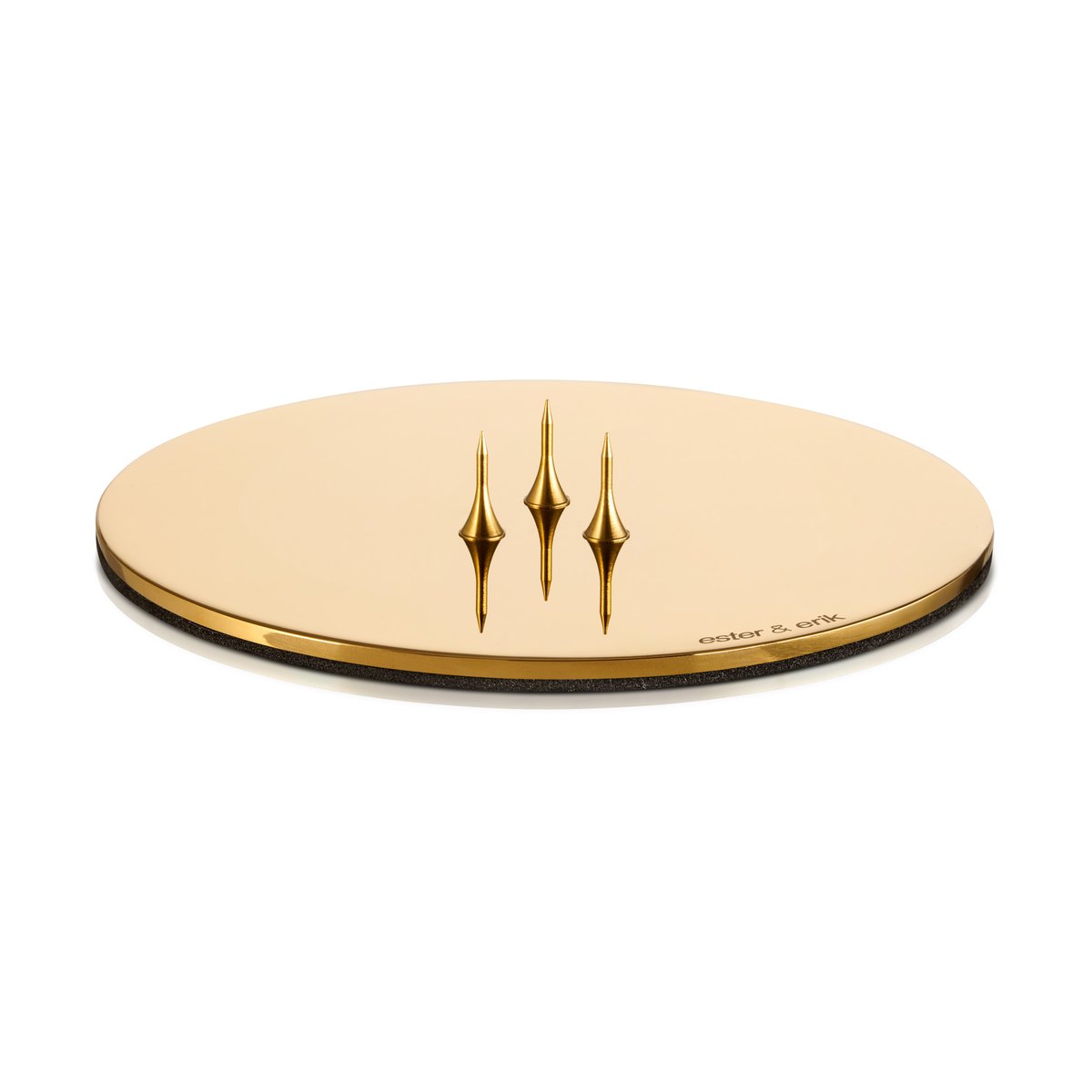 ester & erik ester & erik candle holder Ø9 cm polished Gold