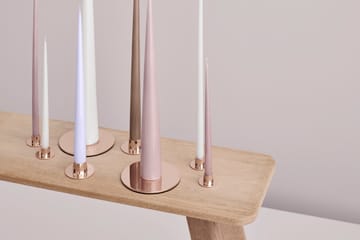 ester & erik candle sticks matte 2-pack - Rosé gold - ester & erik