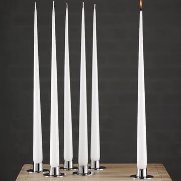 ester & erik candle sticks smooth 2-pack - Stainless steel - ester & erik