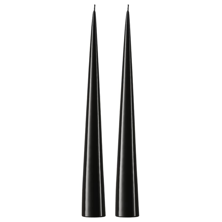 ester & erik chandelier 37 cm 2-pack lacquered - Raw black 75-0 - Ester & erik