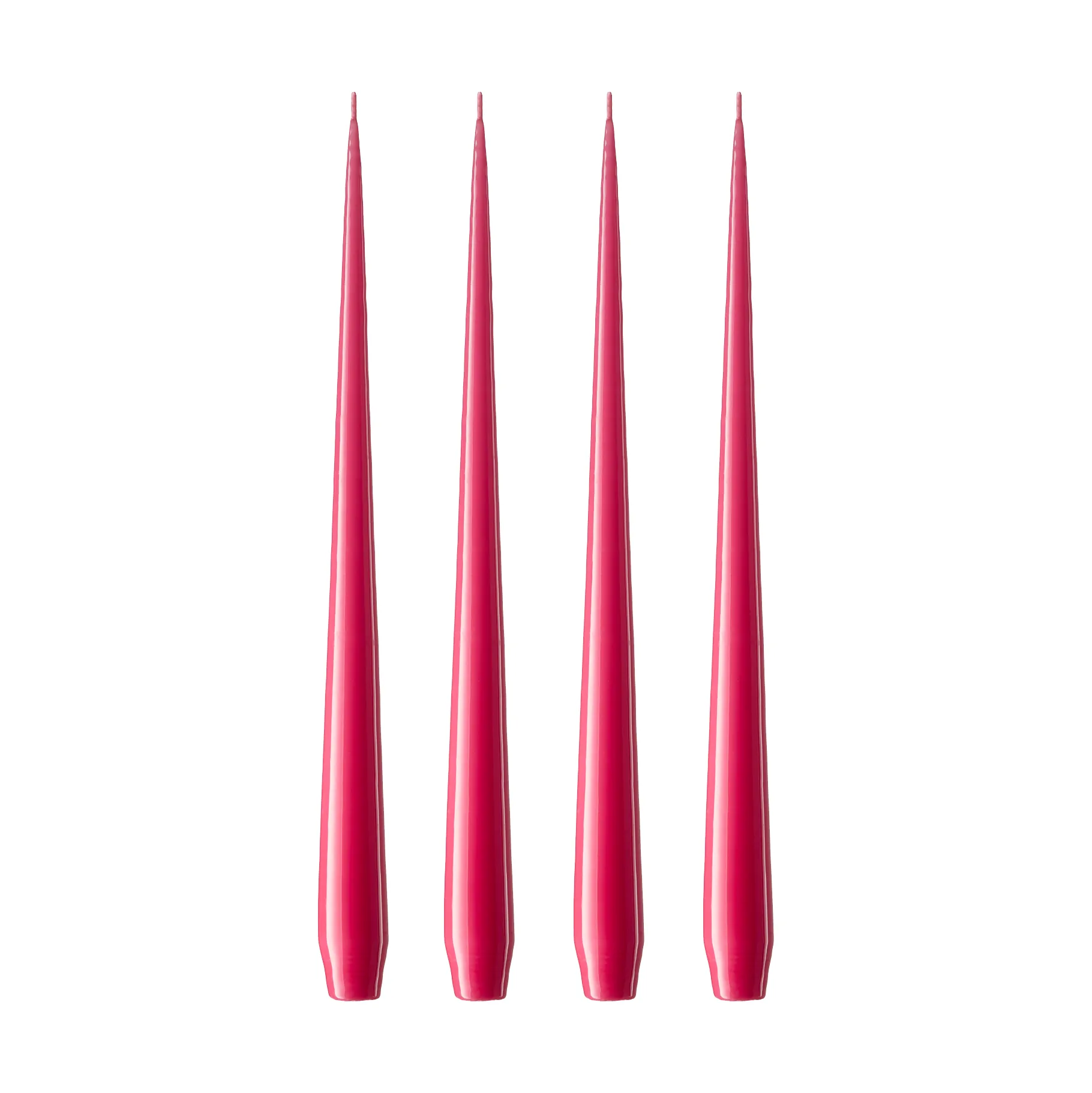 ester & erik light 4-pack lacquered, Deep pink 41/2, 42 cm ester & erik